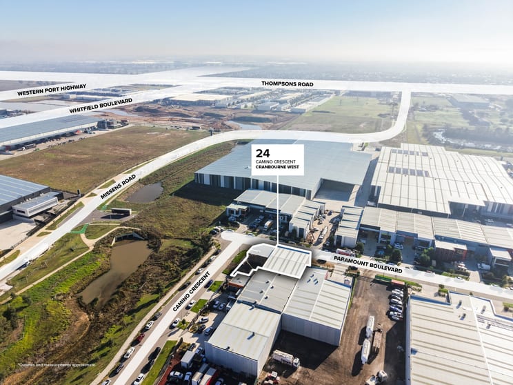 Factory, Warehouse & Industrial commercial property for sale at 24 Camino Crescent Cranbourne West VIC 3977