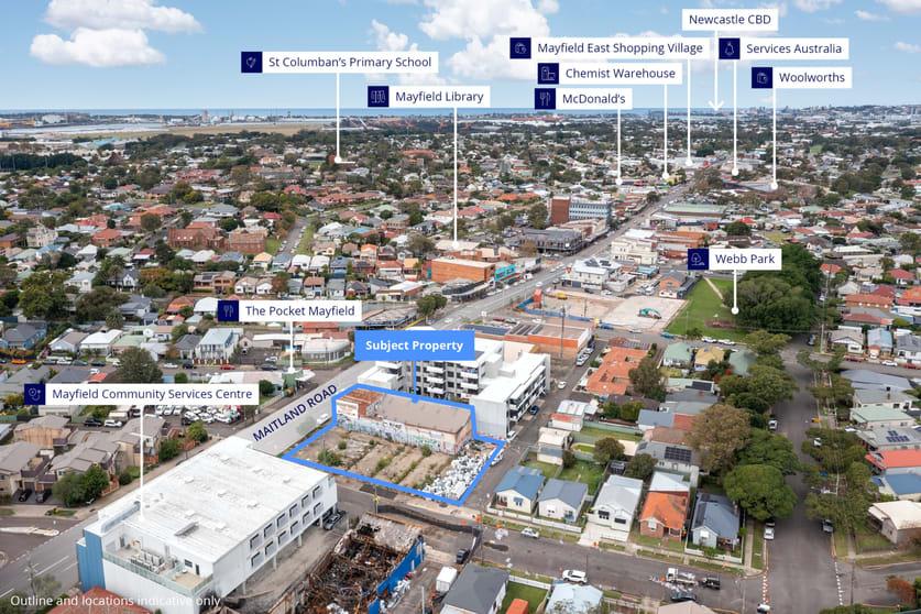 Development / Land commercial property for sale at 324-326 Maitland Road & 4 Denison Street Mayfield NSW 2304 Development / Land commercial property for sale at 324-326 Maitland Road & 4 Denison Street Mayfield NSW 2304