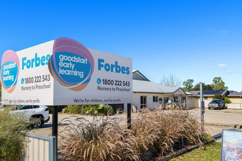 Medical / Consulting commercial property for sale at Goodstart Early Learning, 81-83 York Street Forbes NSW 2871