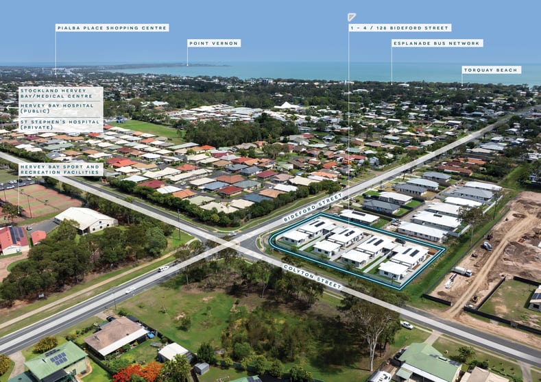 Medical / Consulting commercial property for sale at 128 A-D Bideford Street Torquay QLD 4655