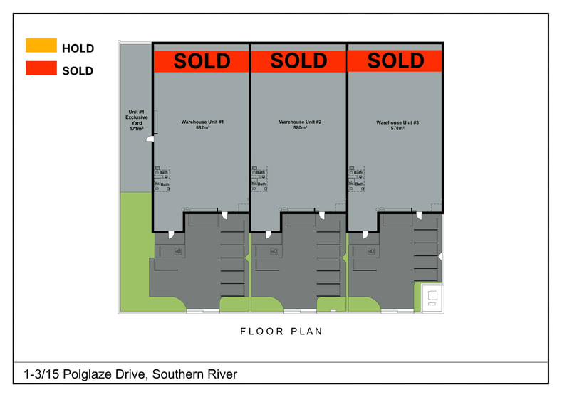 Factory, Warehouse & Industrial commercial property for sale at Units 1-3/15 Polglaze Drive Southern River WA 6110