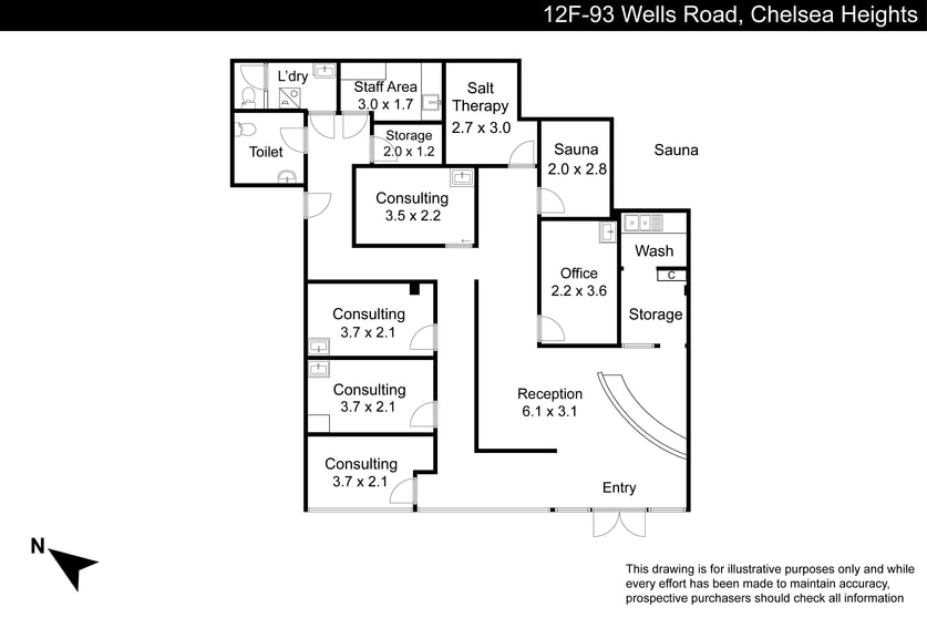 Medical / Consulting commercial property for sale at Unit 12F/93 Wells Road Chelsea Heights VIC 3196 Medical / Consulting commercial property for sale at Unit 12F/93 Wells Road Chelsea Heights VIC 3196