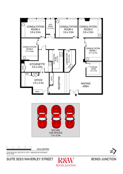 Offices commercial property for sale at Suite 503/3 Waverley St Bondi Junction NSW 2022
