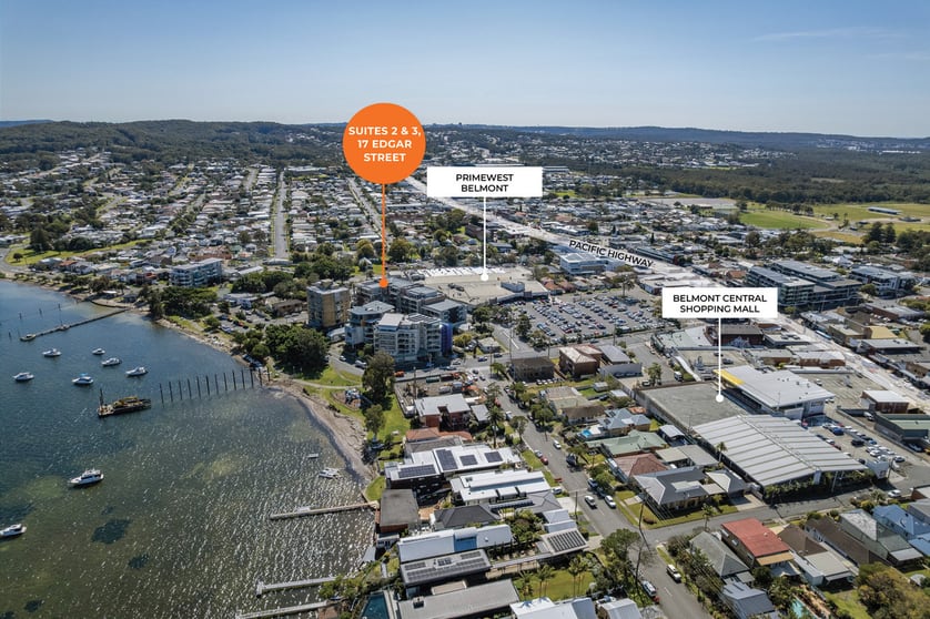 Offices commercial property for sale at Suites 2 & 3/17 Edgar Street Belmont NSW 2280