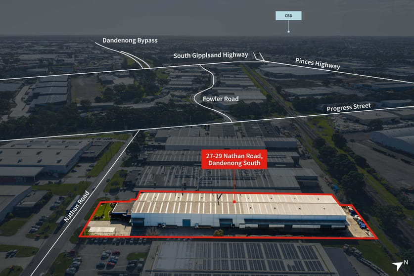 Factory, Warehouse & Industrial commercial property for sale at 27-29 Nathan Road Dandenong South VIC 3175 Factory, Warehouse & Industrial commercial property for sale at 27-29 Nathan Road Dandenong South VIC 3175