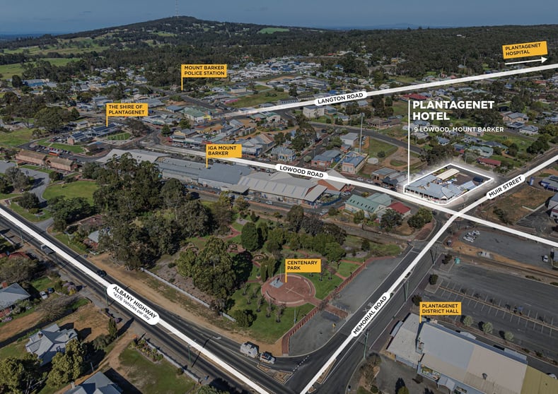 Hotel, Motel, Pub & Leisure commercial property for sale at 9 Lowood Road Mount Barker WA 6324