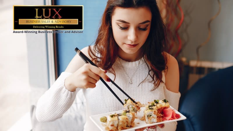 Busy Japanese Sushi Train Restaurant For Sale Busy Japanese Sushi Train Restaurant For Sale