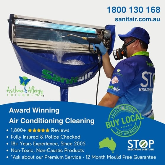 Sanitair Gold Coast Central Franchise Resale $80,000+gst, Tools, Equip, training