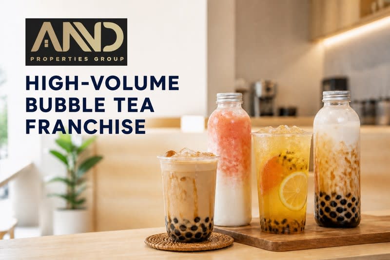 Established branded bubble tea store in Burwood Chinatown Established branded bubble tea store in Burwood Chinatown