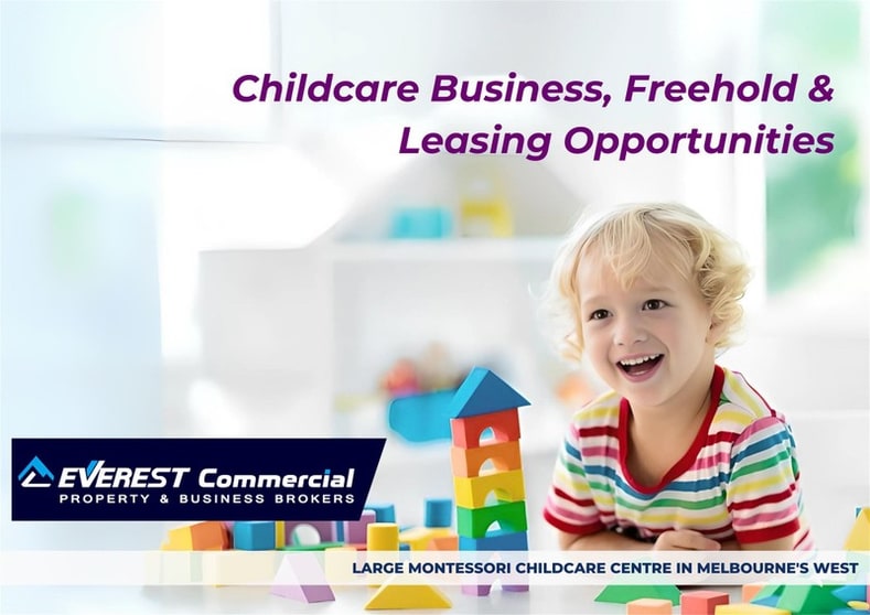-- ON HOLD -- 120 Places Large Montessori Childcare Centre in Melbourne's West