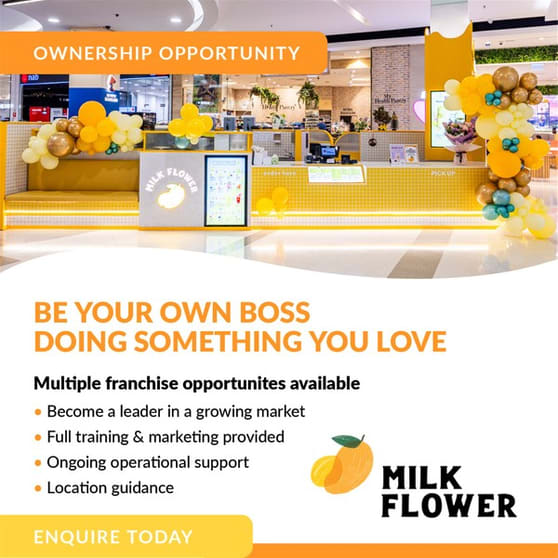 Join the Milk Flower Revolution! Own a Franchise Today! Join the Milk Flower Revolution! Own a Franchise Today!