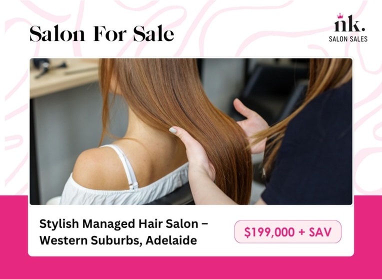 For Sale: Stylish Managed Hair Salon Western Suburbs, Adelaide For Sale: Stylish Managed Hair Salon Western Suburbs, Adelaide