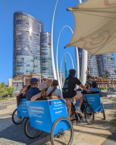 PEDDLE PERTH - Unique Tourism & Outdoor Advertising Business  Exclusive Perth Operator | High