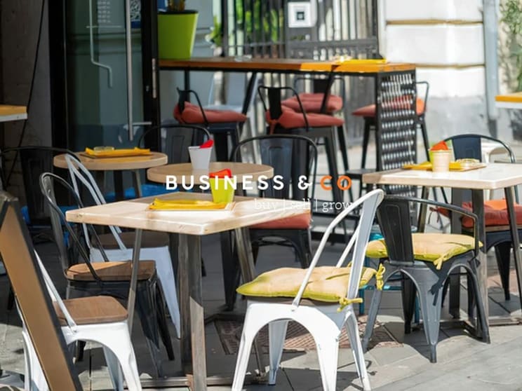 Profitable café. Untapped evening & liquor upside. Profitable café. Untapped evening & liquor upside.