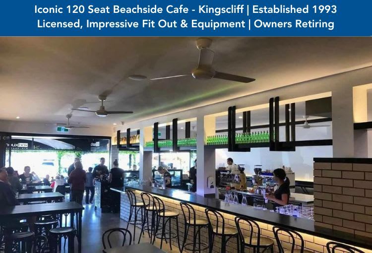 Iconic, 120 Seat Beachside Cafe in Kingscliff | Est. 1993 | Licensed, Impressive Fit Out & Equipment | Owners Retiring