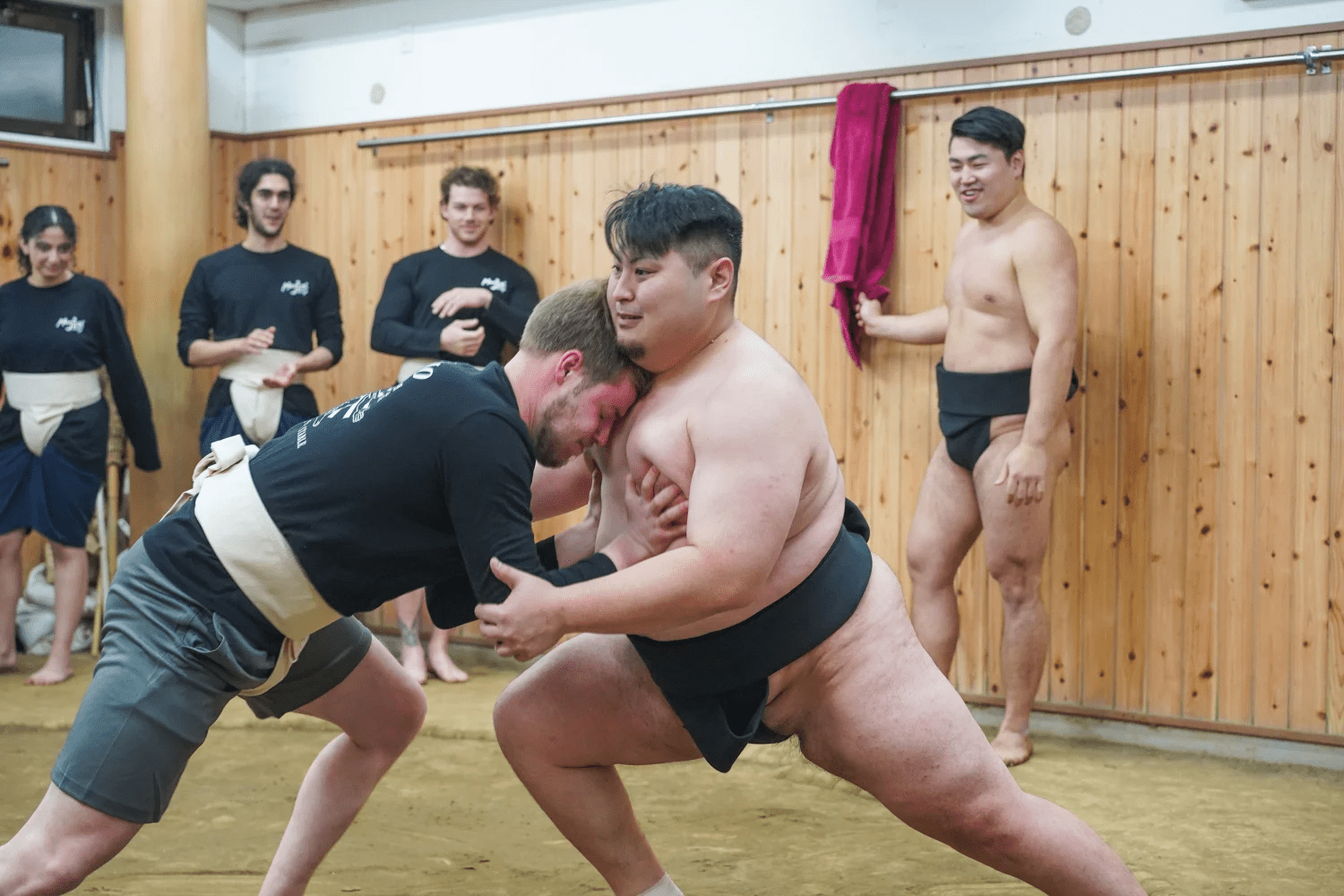 Actually Compete with Sumo Wrestlers