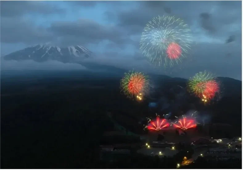 Lake Kawaguchi Fireworks Festival