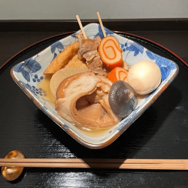 Kanazawa Oden with Nodoguro Broth