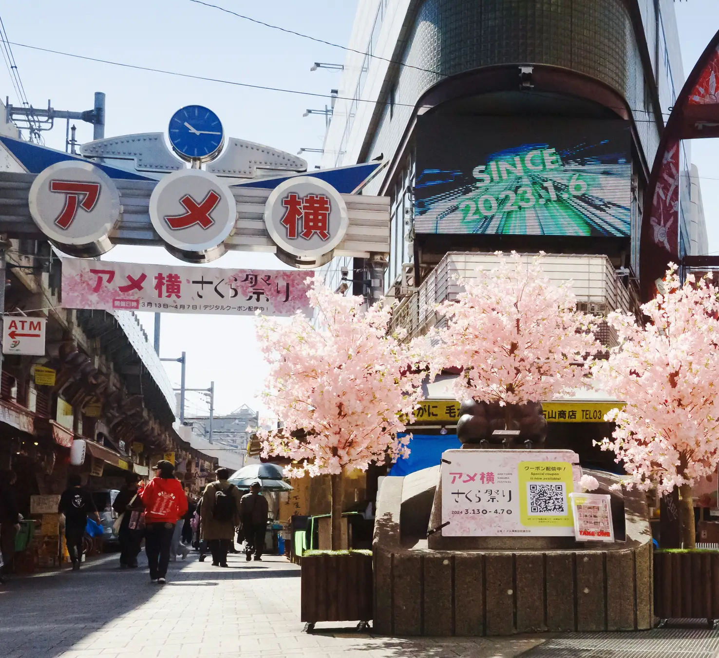 Ameyoko Cherry Blossom Festival