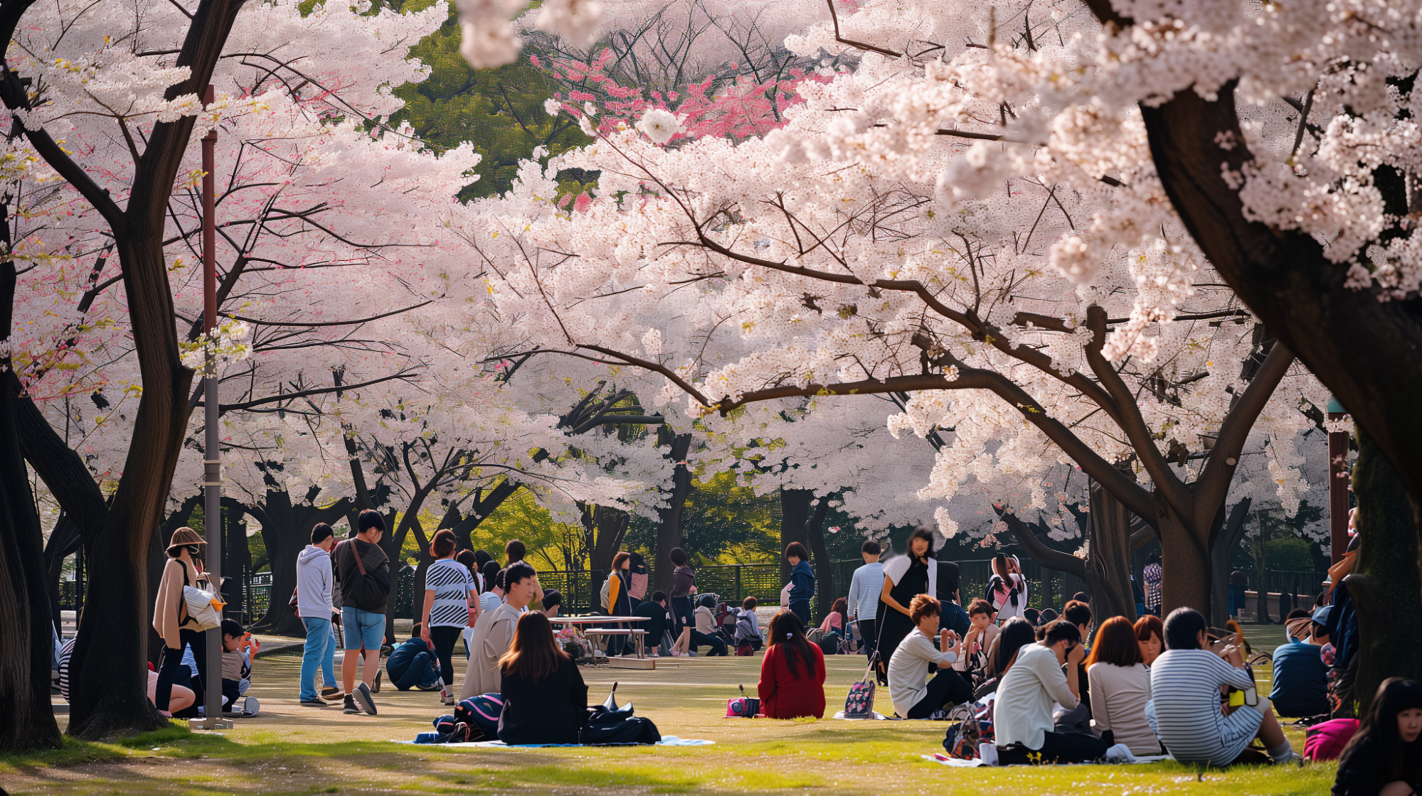 Cherry Blossom Viewing Ginza