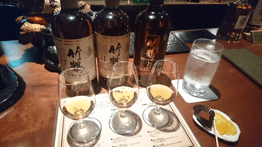 Comparison Drinking Set of Each Brand