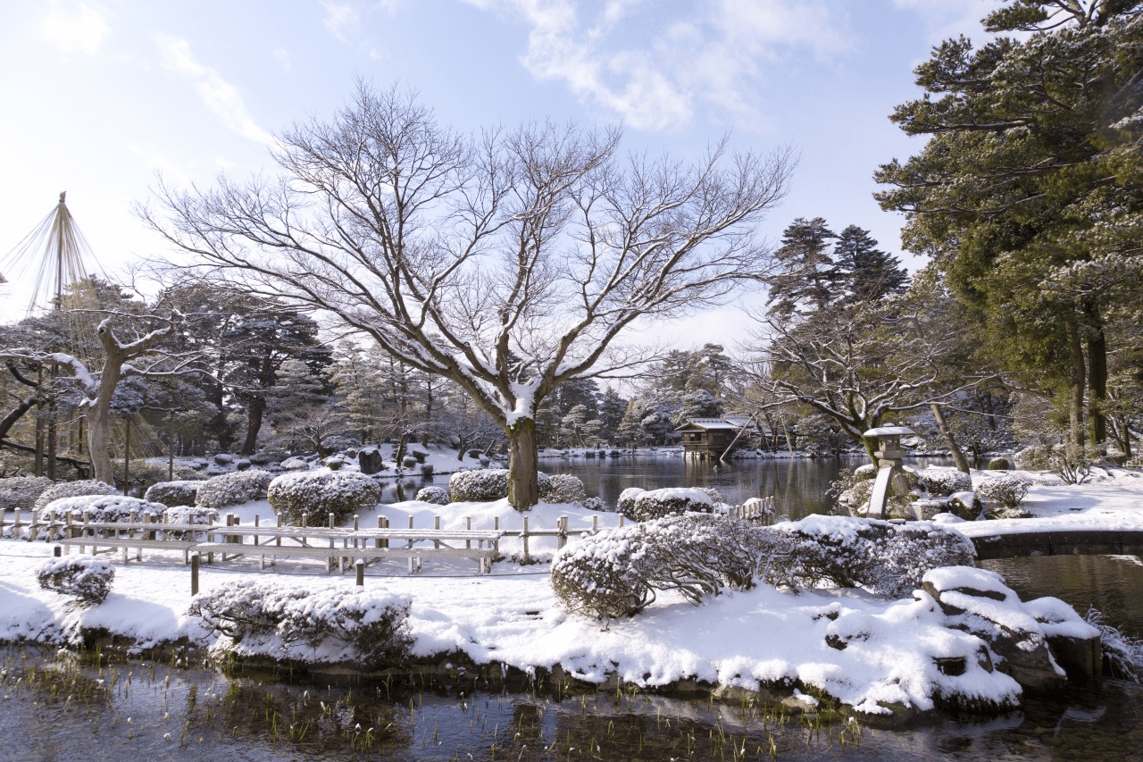 Kenroku-en Garden New Year Period