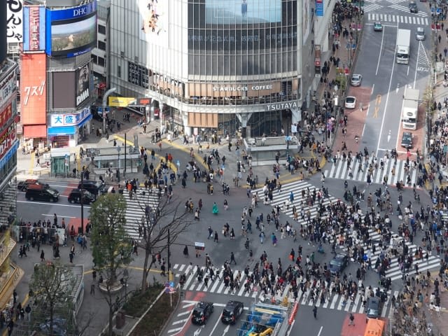 Shibuya Scramble Crossing