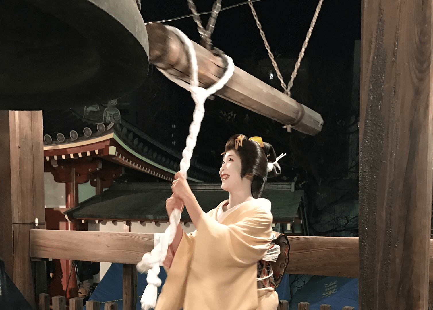 Sensoji Temple Hyakuhachi-kai Joya no Kane