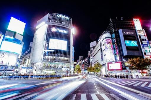 Shibuya at Night