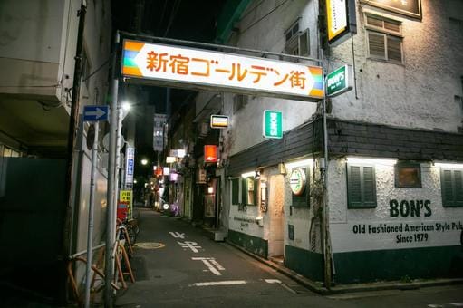 The Structure of Golden Gai