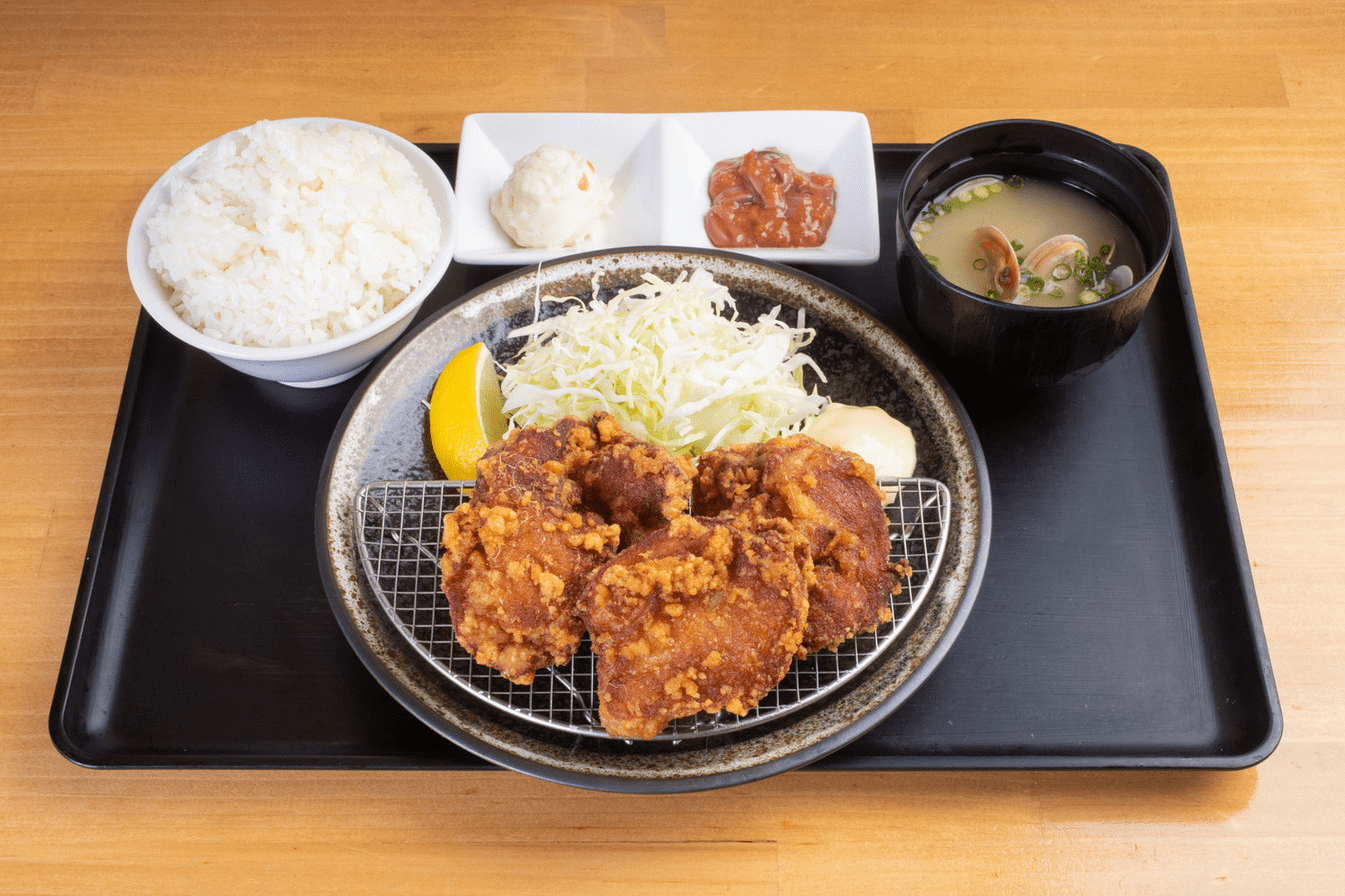 Soy Sauce Jumbo Zangi Teishoku