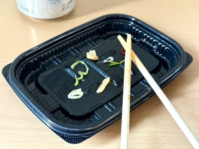 Always follow proper etiquette for waste disposal and eating while walking