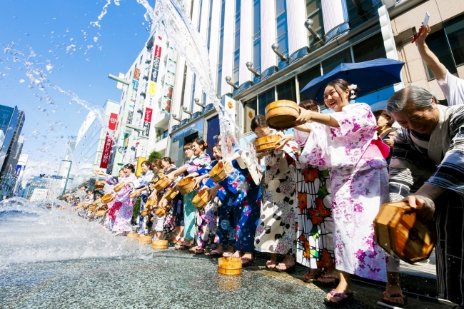 Yukatabura Ginza 2024 (Strolling in Ginza wearing Yukata)