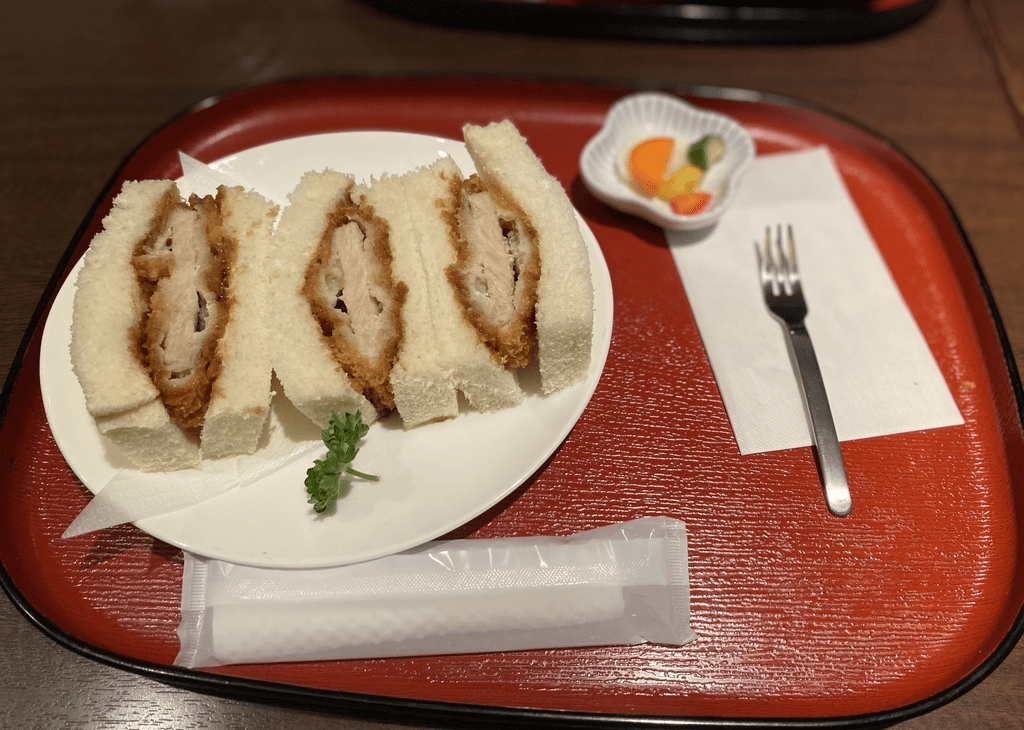 It's Also Recommended to Enjoy the Famous "Katsu Sandwich" as Takeout!