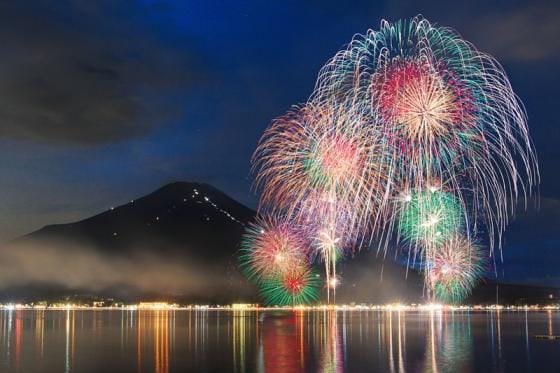 Fuji Five Lakes Fireworks Festival