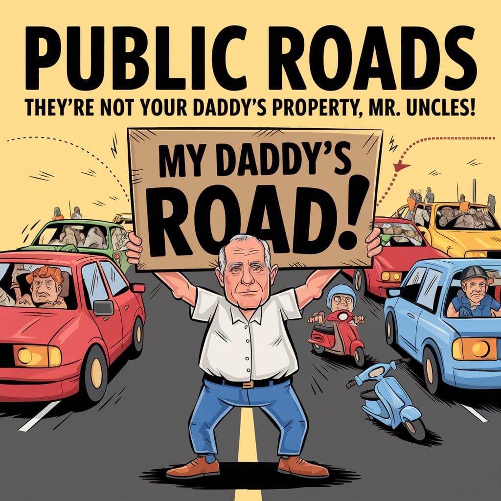 Public Roads: They’re Not Your Daddy’s Property, Mr. Uncles!