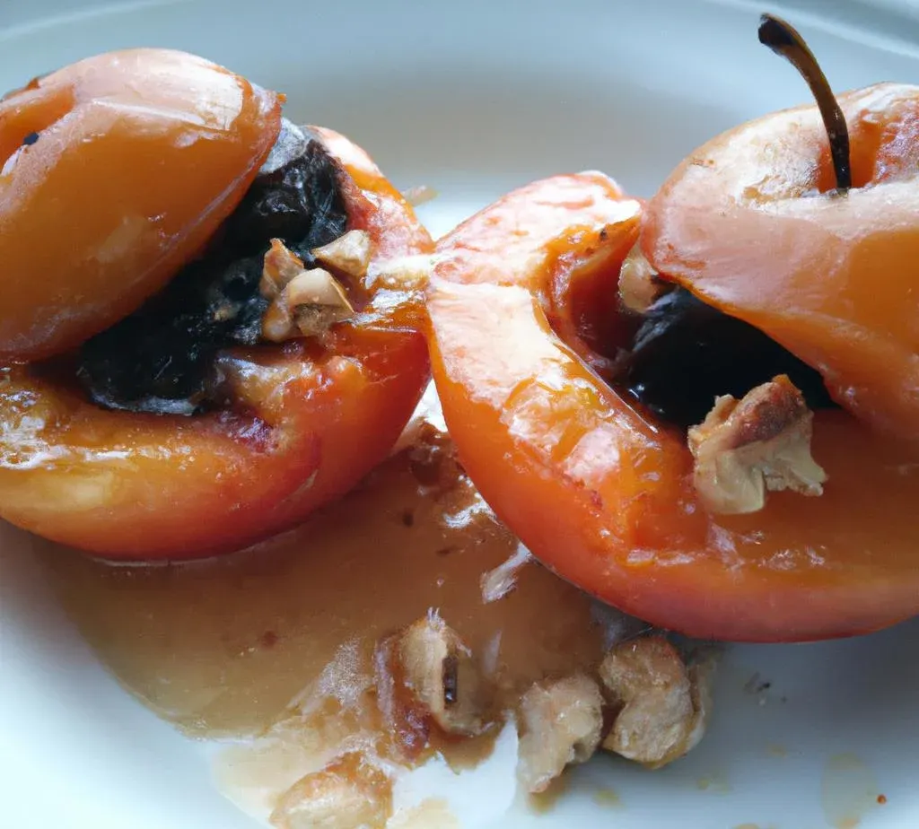 How to Cook Amaretti Stuffed Peaches with Marsala Wine Sauce