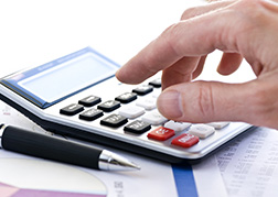 Calculator working out DBS check costs