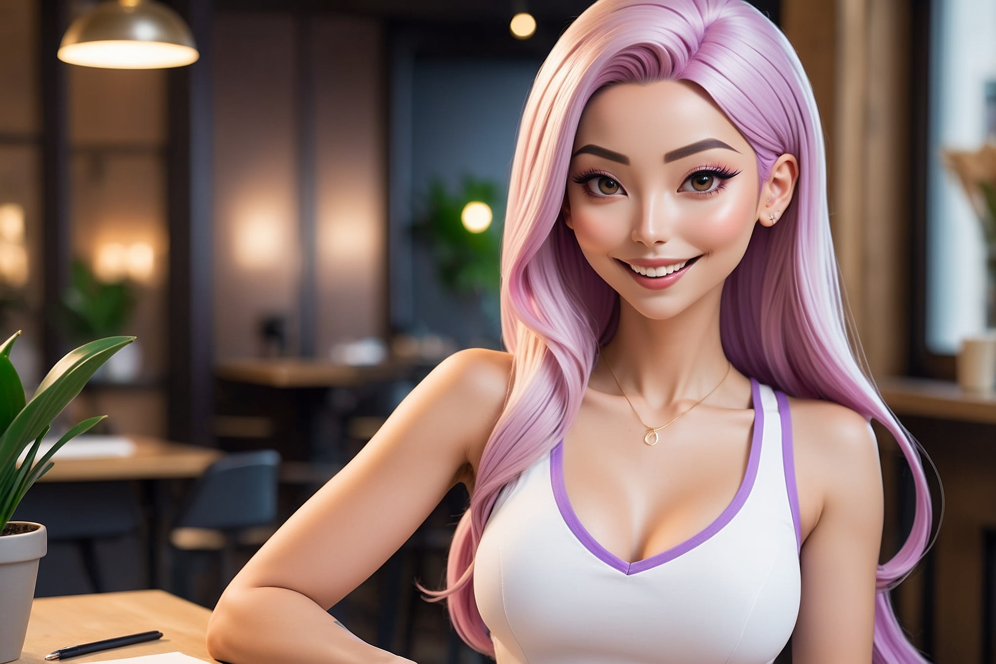 Leonardo AI | Athena Character Reference