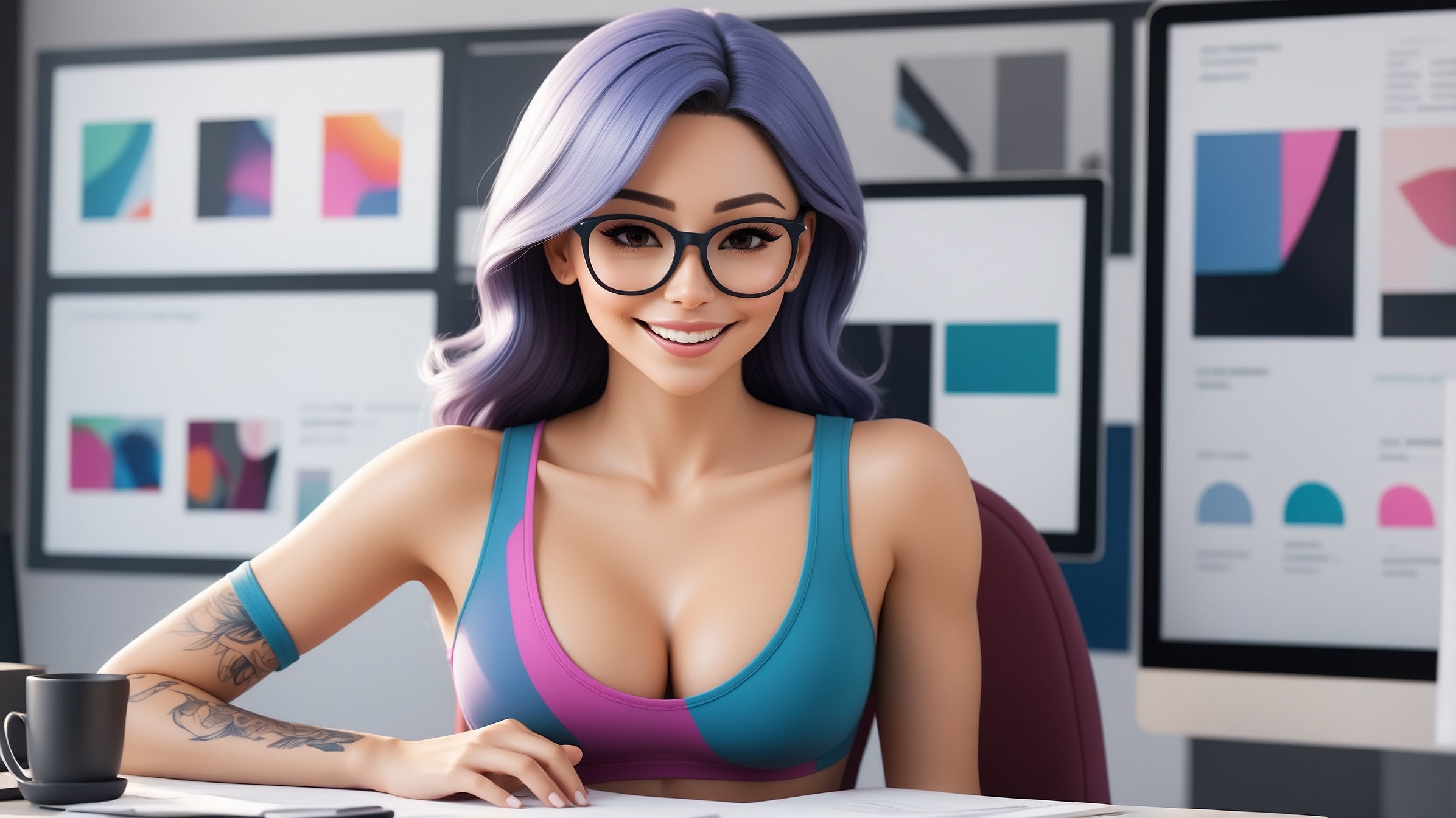 Leonardo AI | Athena Character Reference