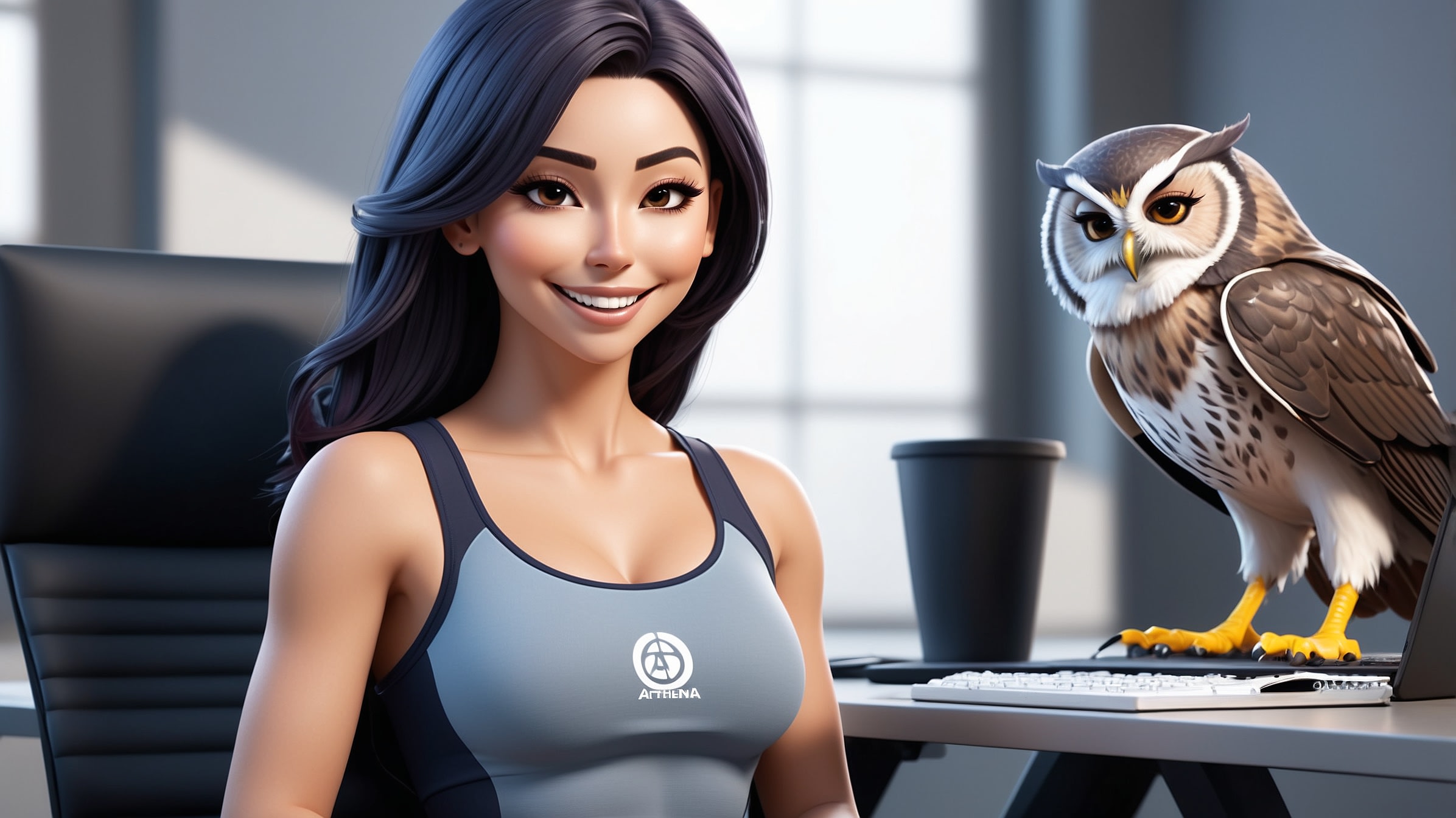 Leonardo AI | Athena Character Reference