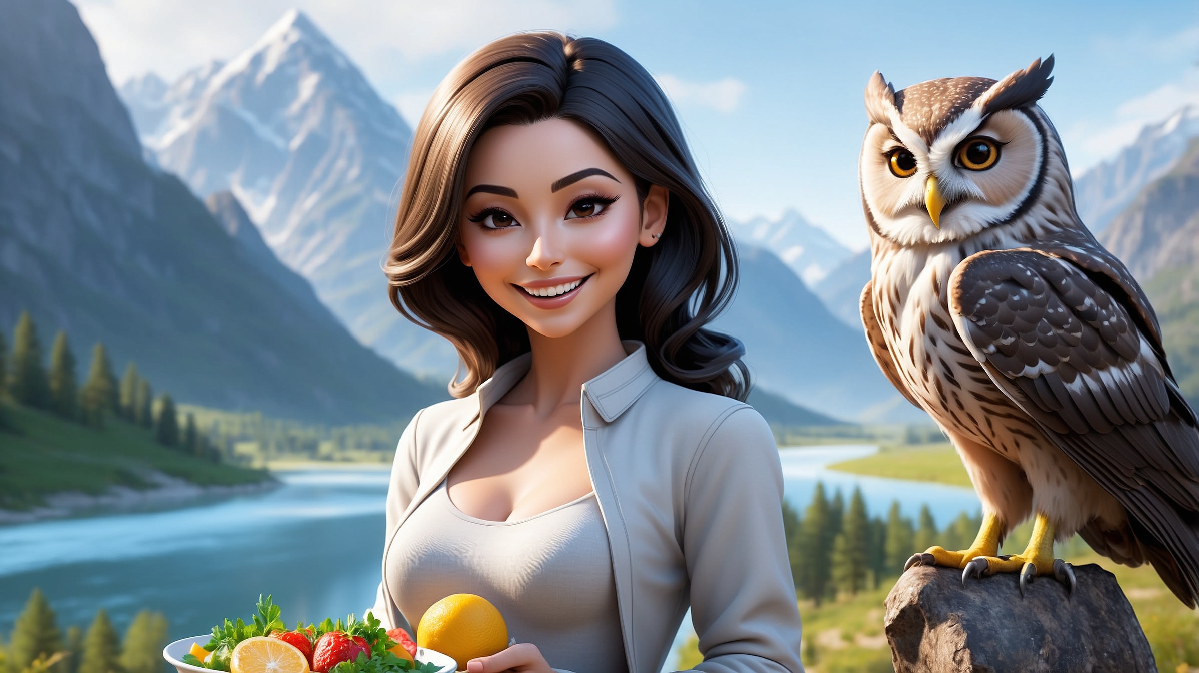 Leonardo AI | Athena Character Reference