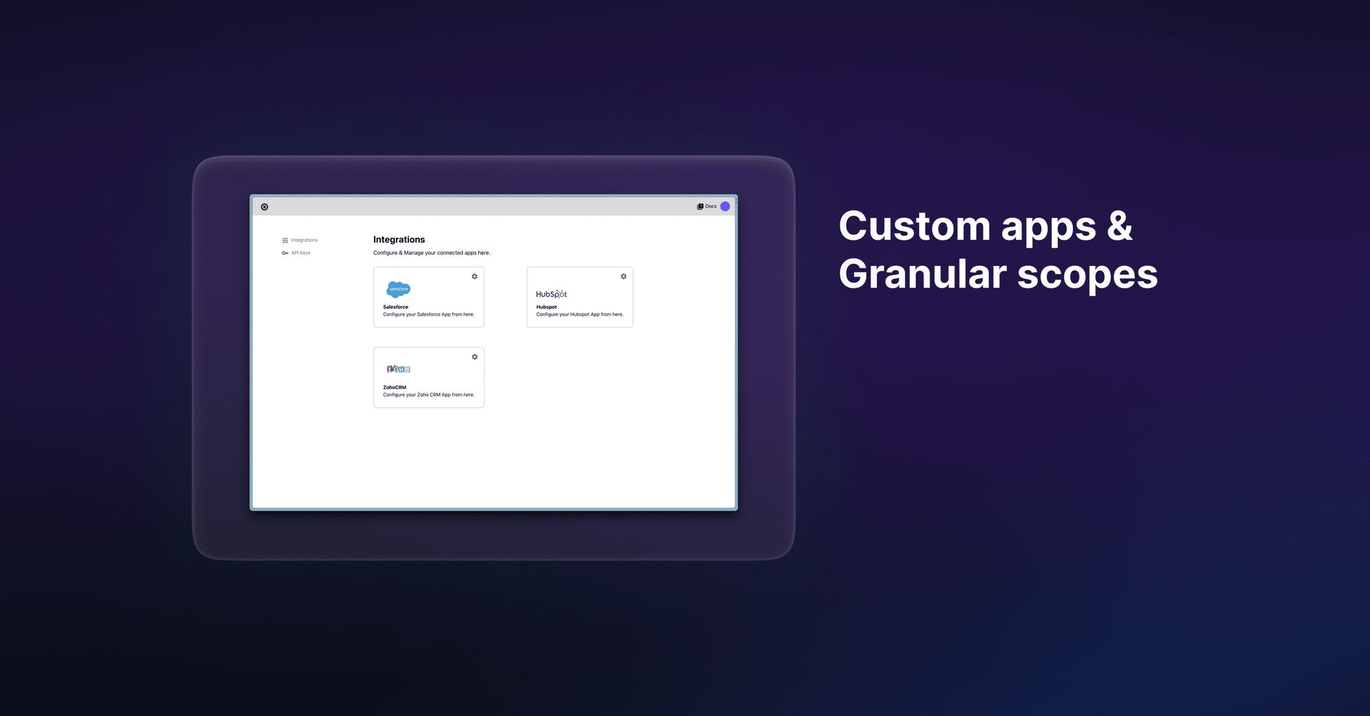 Introducing Custom App Credentials with Granular Scopes 🎉