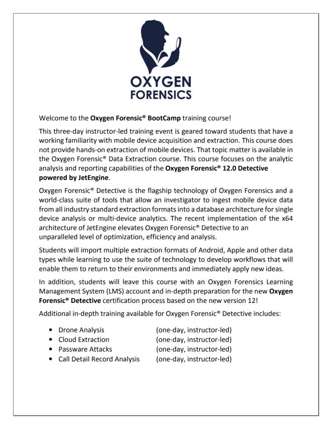 oxygen forensic detective customer service