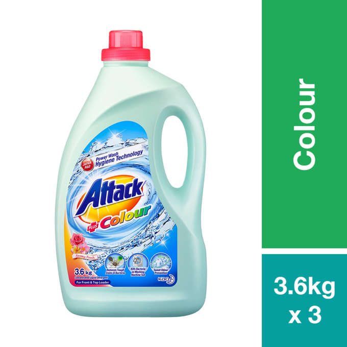 ATTACK LIQUID COLOUR 3.6KG