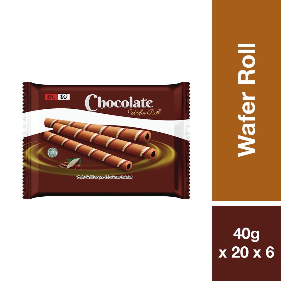 WILLIE WAFER CHOCOLATE STICK 40G