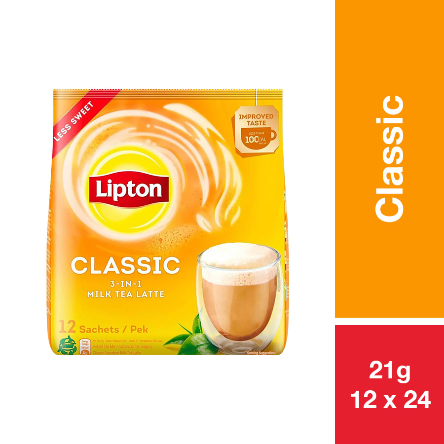 LIPTON MILK TEA 3IN1 CLASSIC 21G