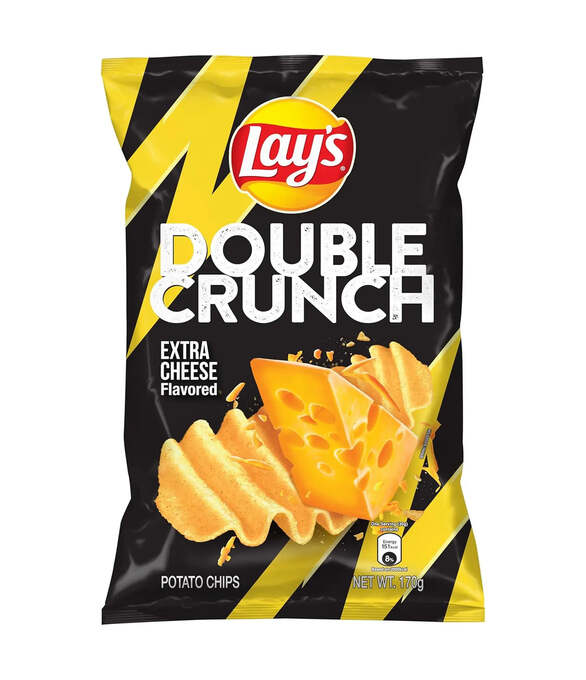 LAYS DOUBLE CRUNCH NORI SEAWEED 50G