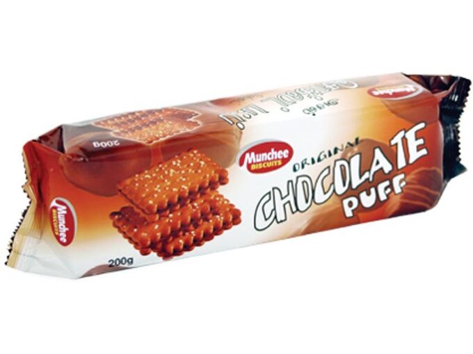 MUNCHEE CHOCOLATE PUFF 100G
