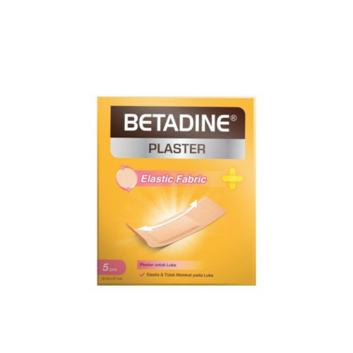 Betadine Plaster Elastic 5 Lembar - Manfaat, Cara Pakai, dan Efek Samping